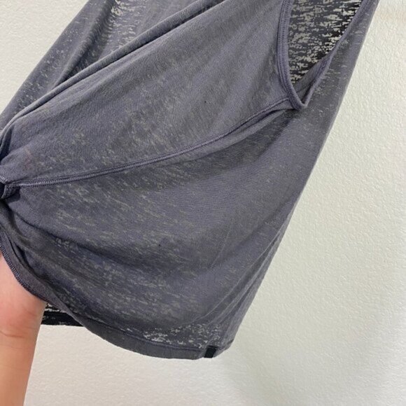 Lululemon Breeze Through Twist Tank Gray - Picture 4 of 6